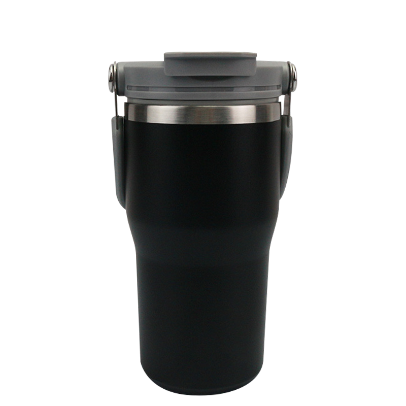 Vaso hermético para coche de acero inoxidable 304 con cuerpo de copa escalonada de 20 oz/30 oz