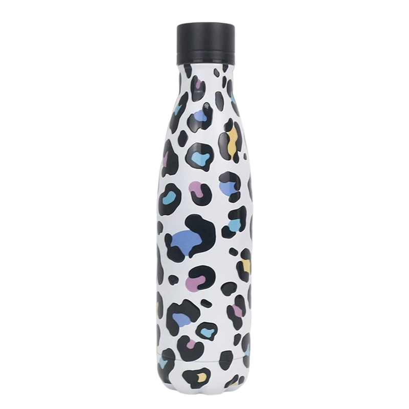500 ml 304 Botella de cola de cola de fugas de acero en espiral de acero inoxidable