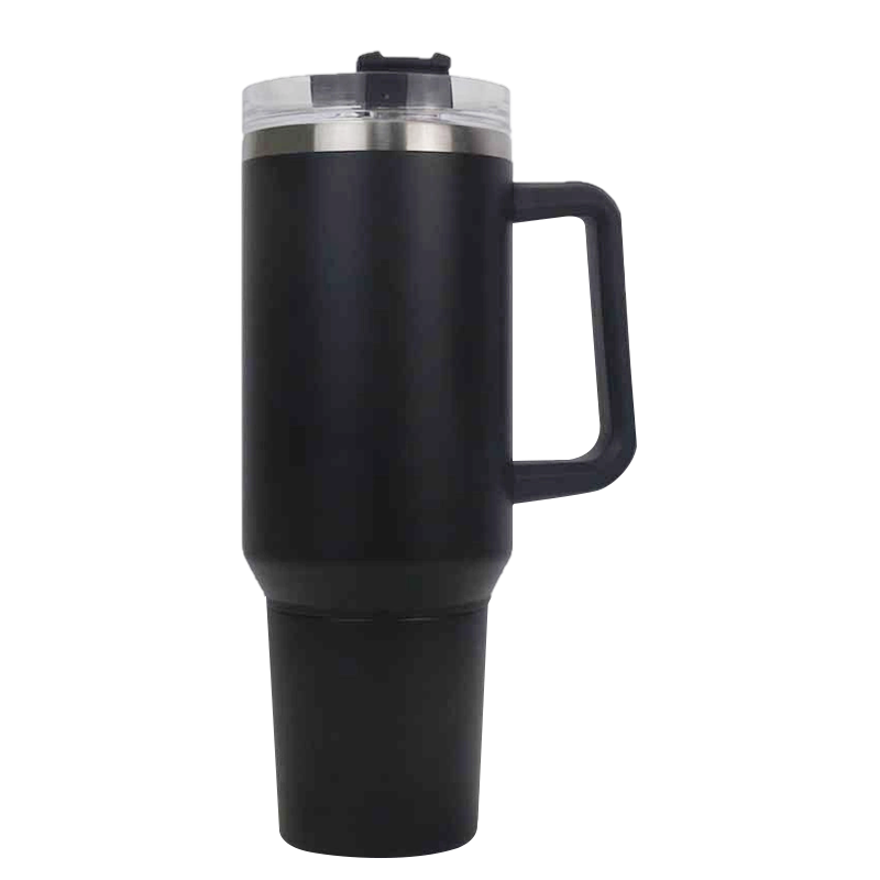 Tumador de automóvil de doble uso extraíble de acero inoxidable de 40oz 304 con mango