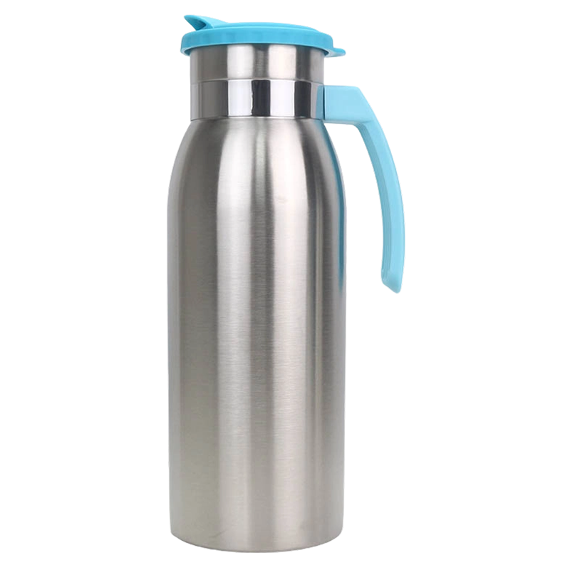 Termo de vacío para exteriores, ligero, de una sola capa, de capacidad múltiple, 1,1 L/1,3 L/2 L