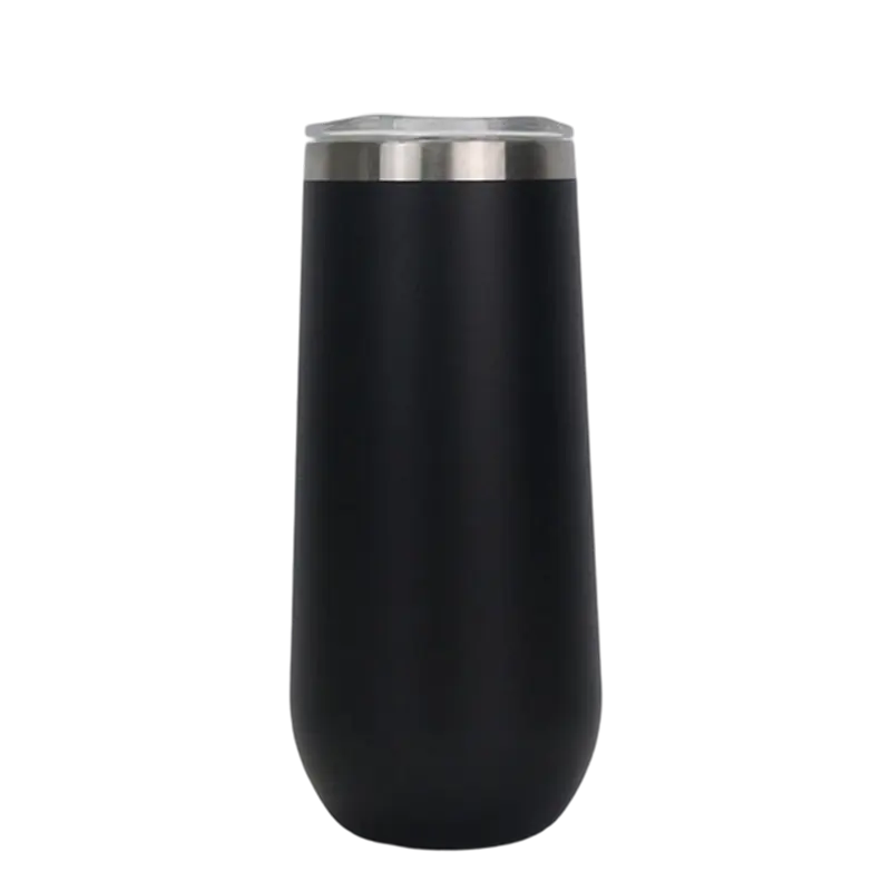 Vaso de acero inoxidable con aislamiento al vacío de doble pared en forma de huevo de 600 ml